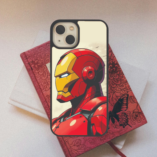 IRON MAN Themed Glass Case Phone Covers