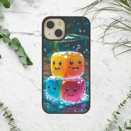 Water smile ludo Themed Glass Csae Phone Covers