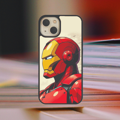 IRON MAN Themed Glass Case Phone Covers