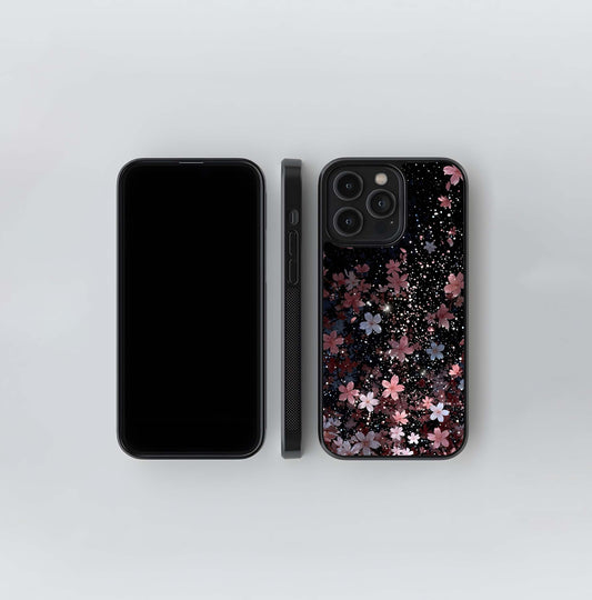 Starlit Flower Dreams Glass Case
