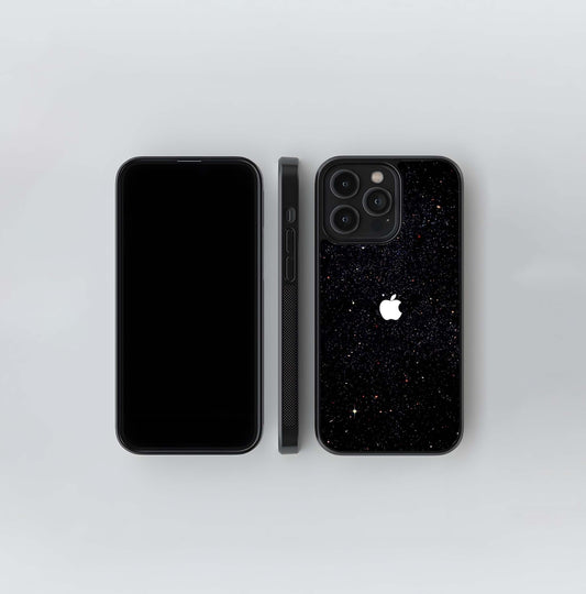 Starry Apple Galaxy Glass Case
