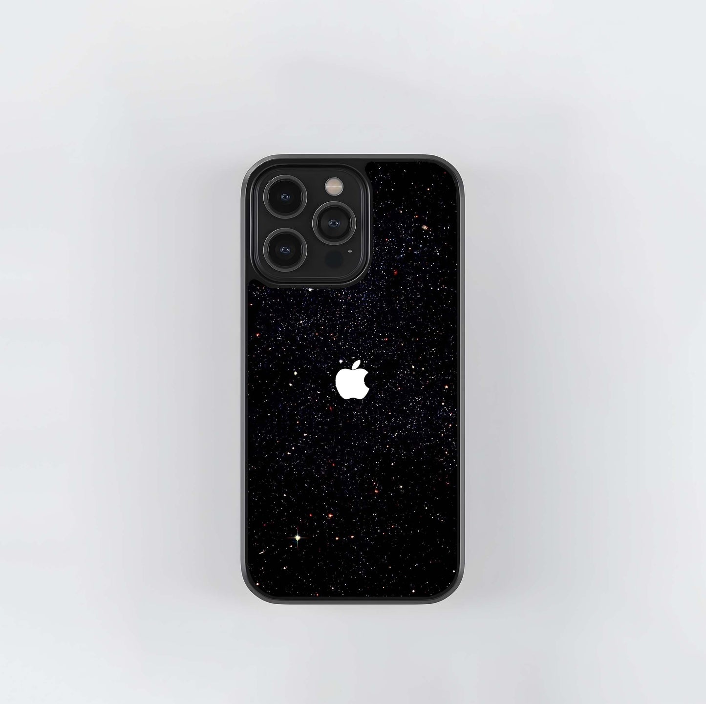 Starry Apple Galaxy Glass Case