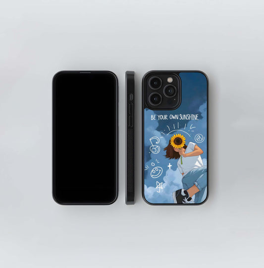 Sunflower Soulshine Vibes Glass Case