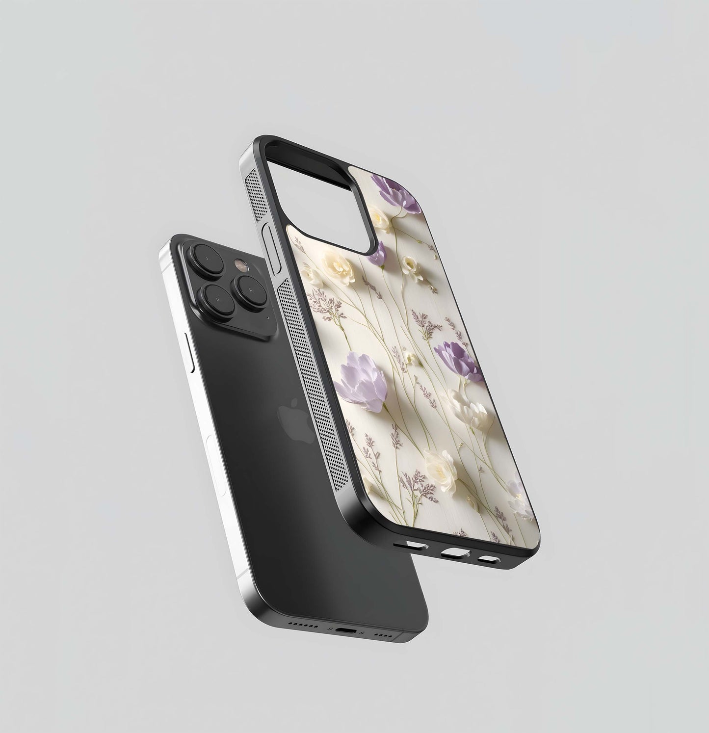 Lavender Whisper Glass Case