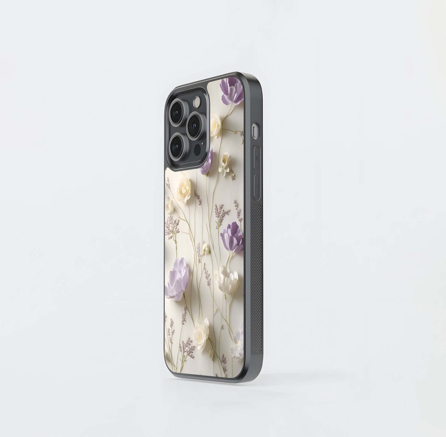 Lavender Whisper Glass Case