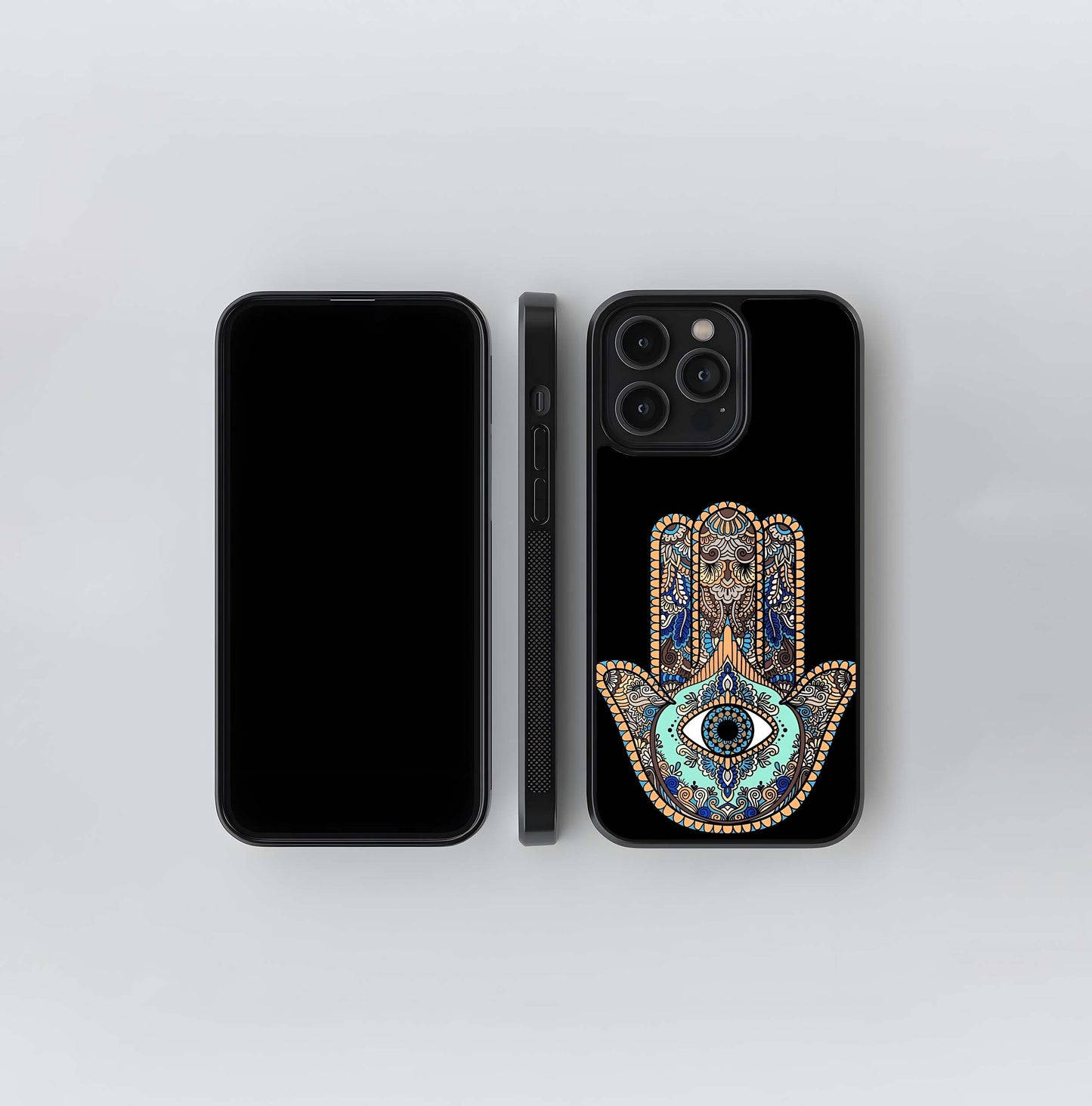 Mystic Hamsa Eye Glass Case