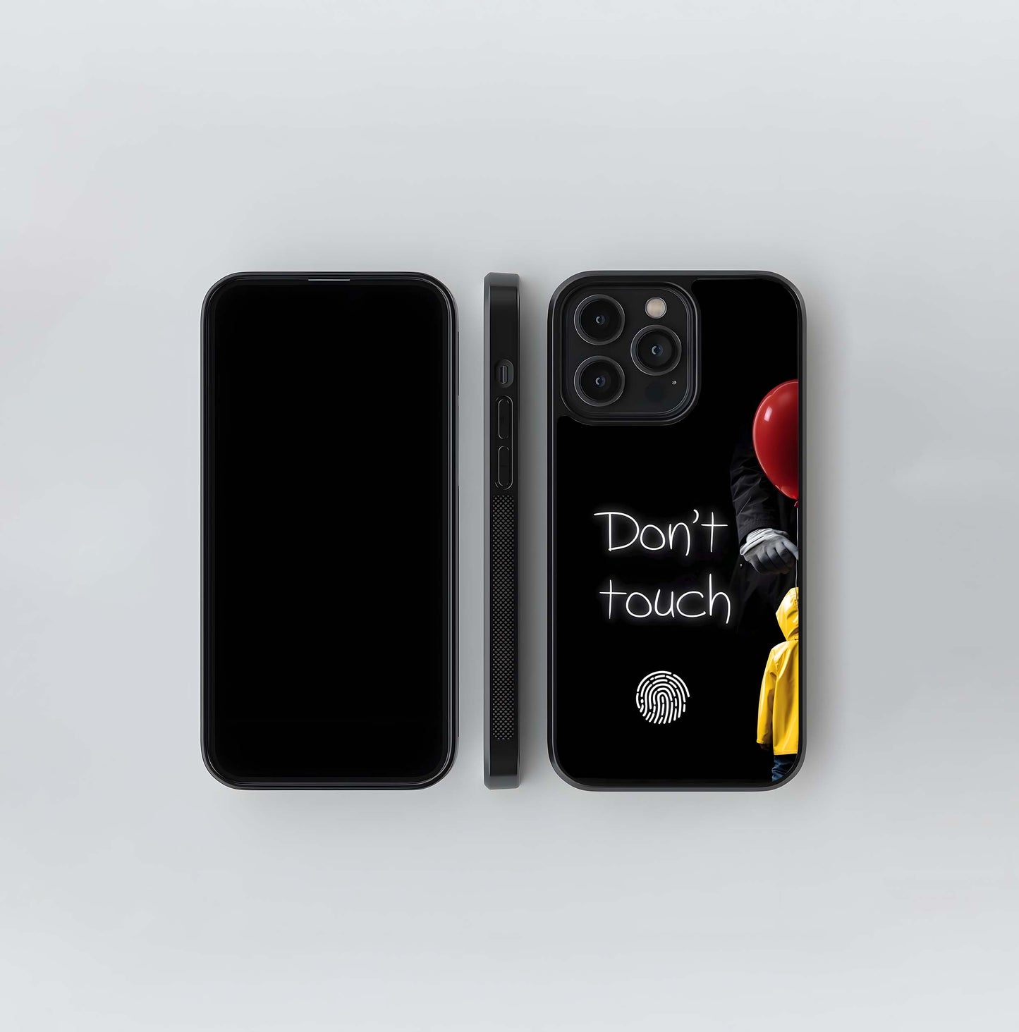 Don't Touch - IT Horror Lock Glass Case