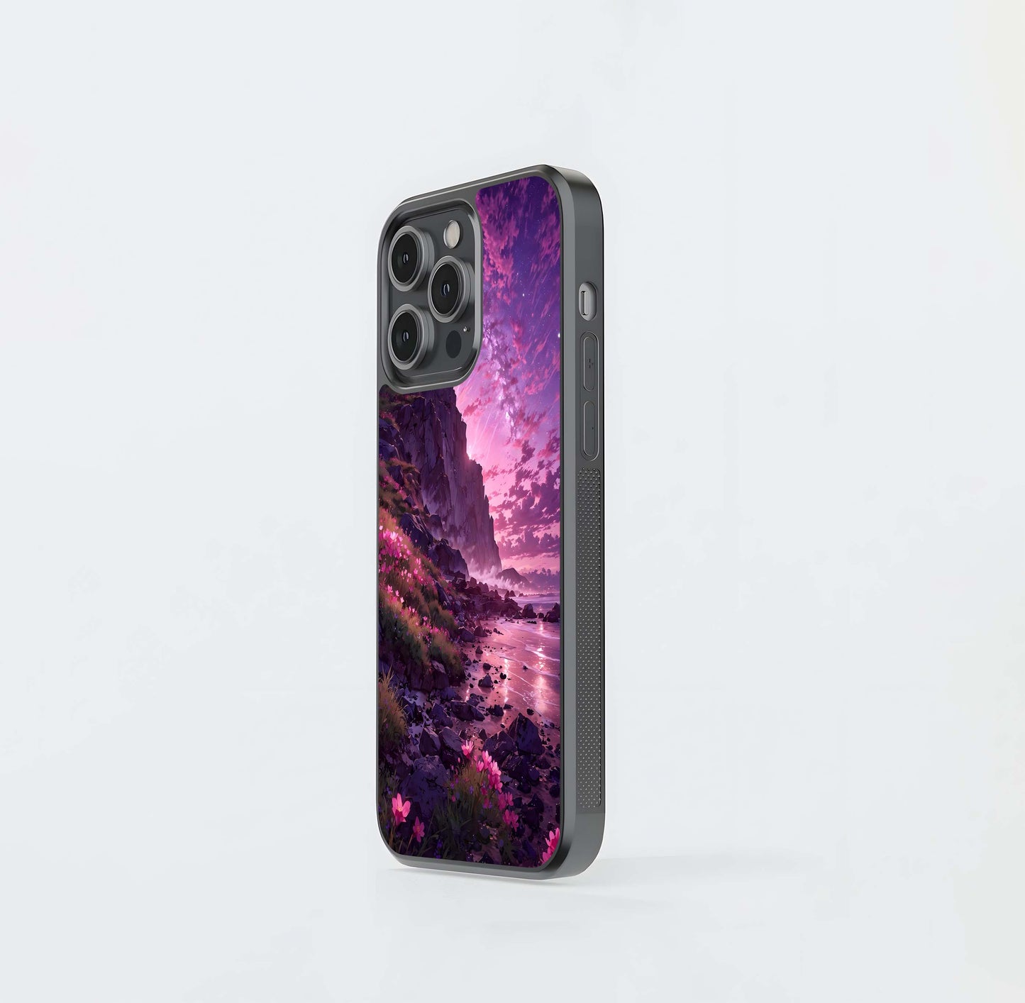 Twilight Blossom Coast Glass Case