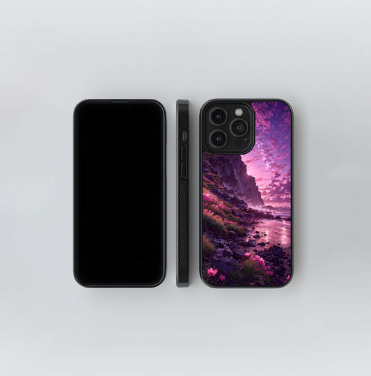 Twilight Blossom Coast Glass Case