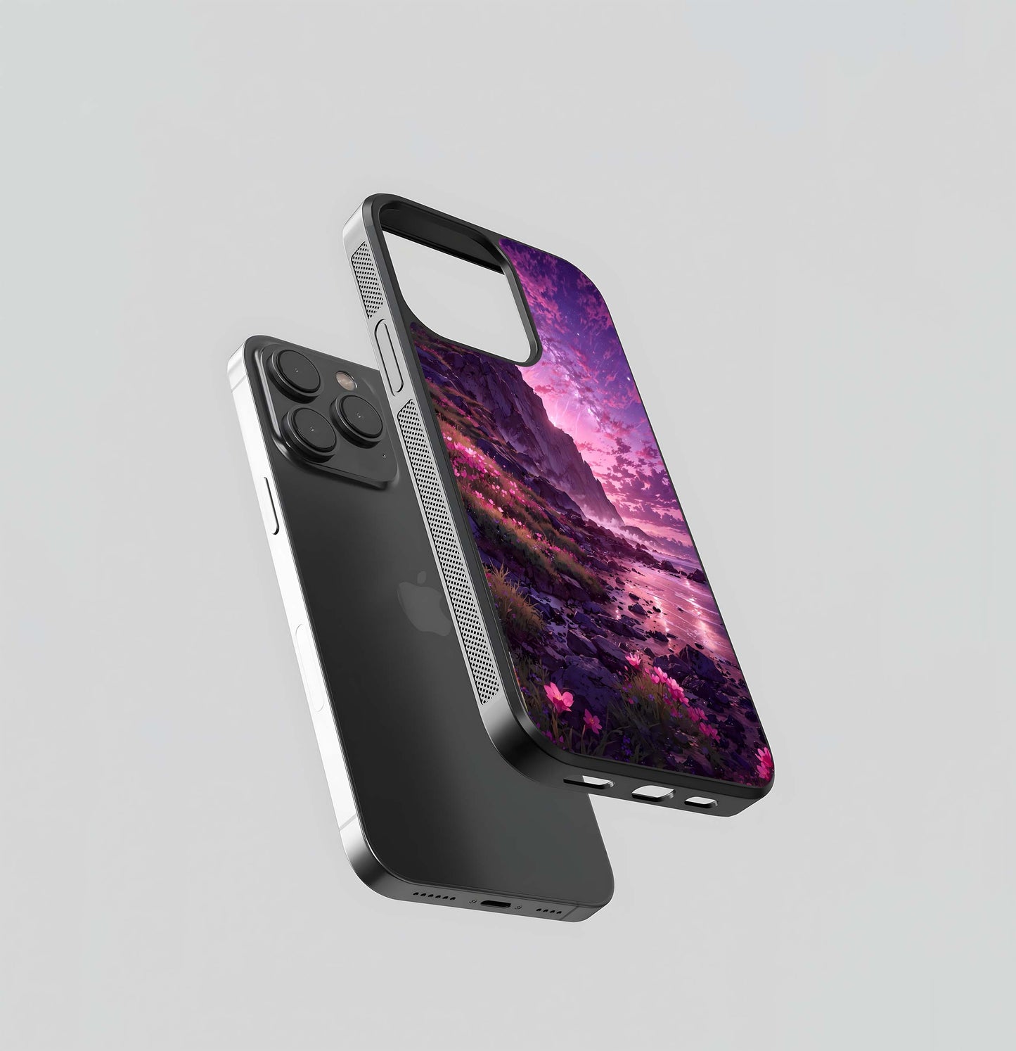 Twilight Blossom Coast Glass Case