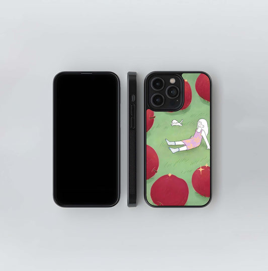 Apple Nap Time Glass Case