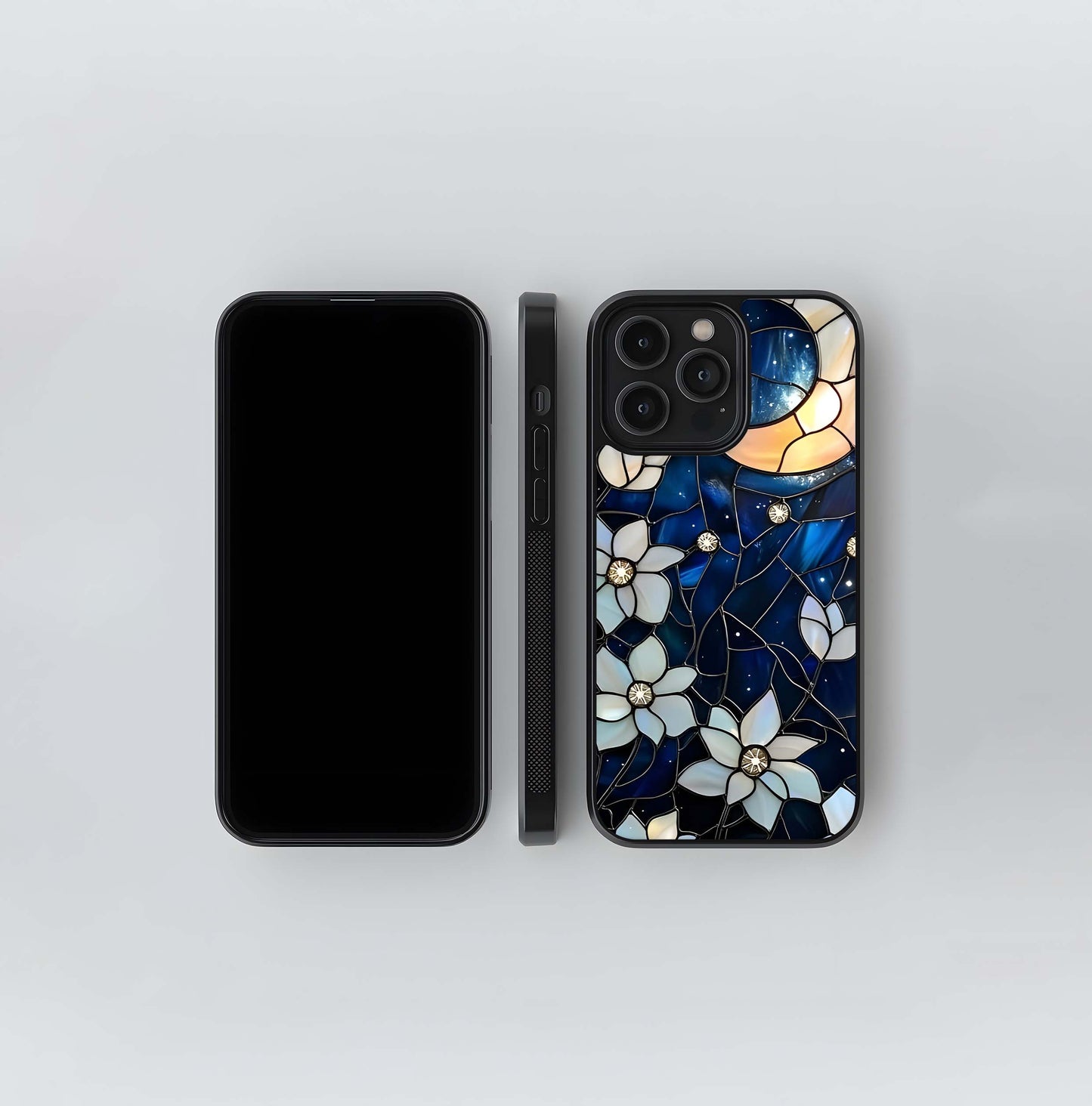 Lunar Bloom Glass Glass Case