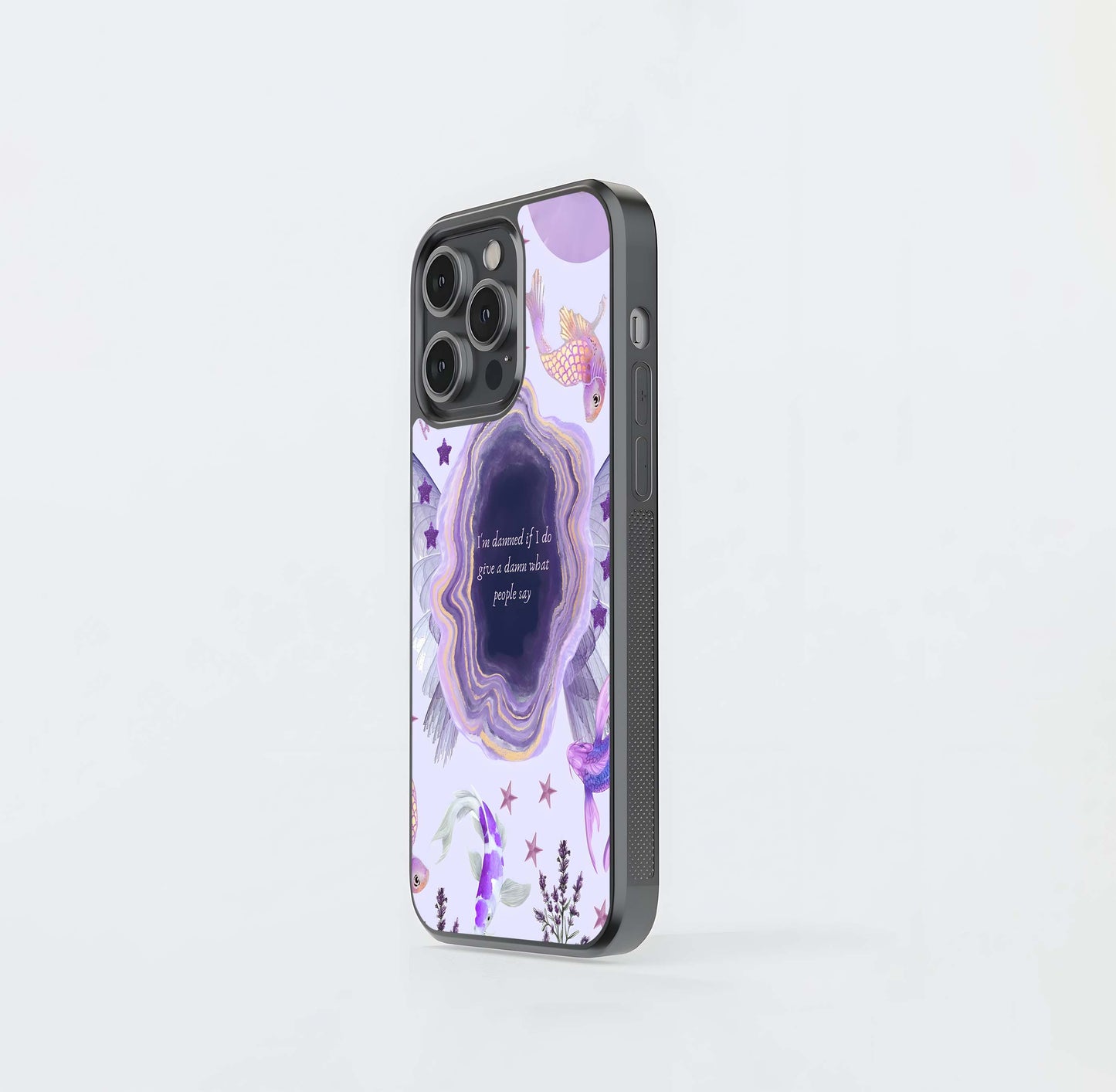 Lavender Dream Haze Glass Case