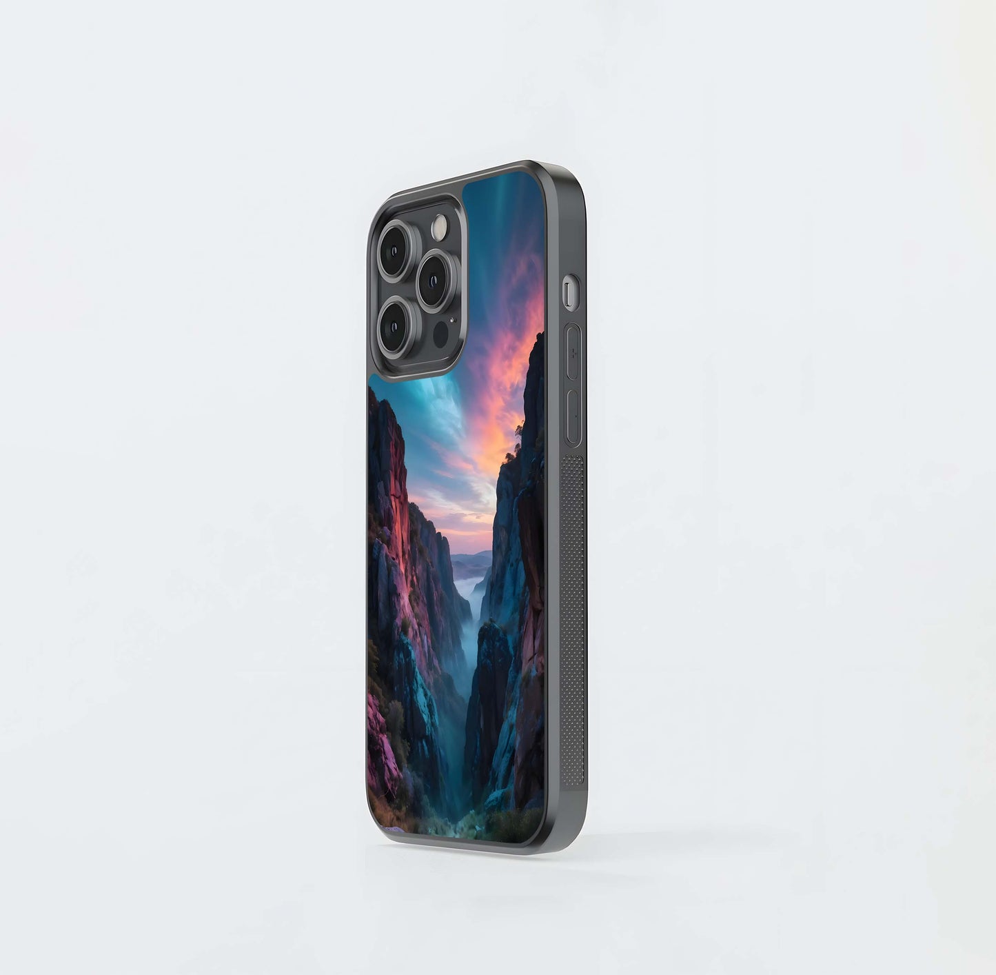 Chasm of Aurora Light Glass Case