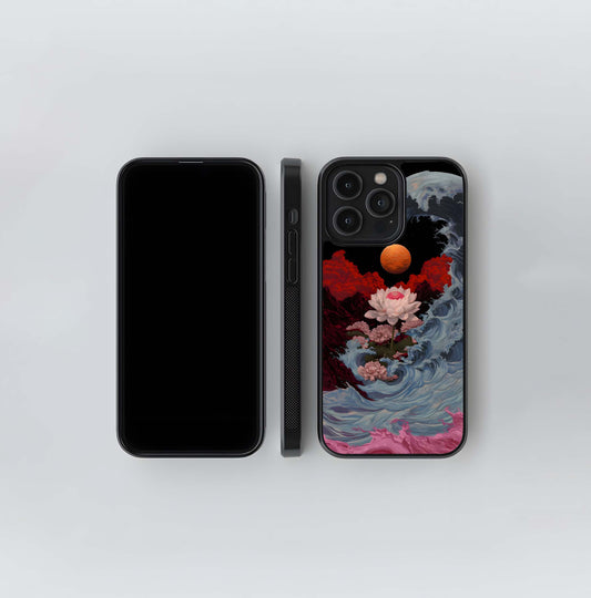 Lotus Blossom Drift Glass Case