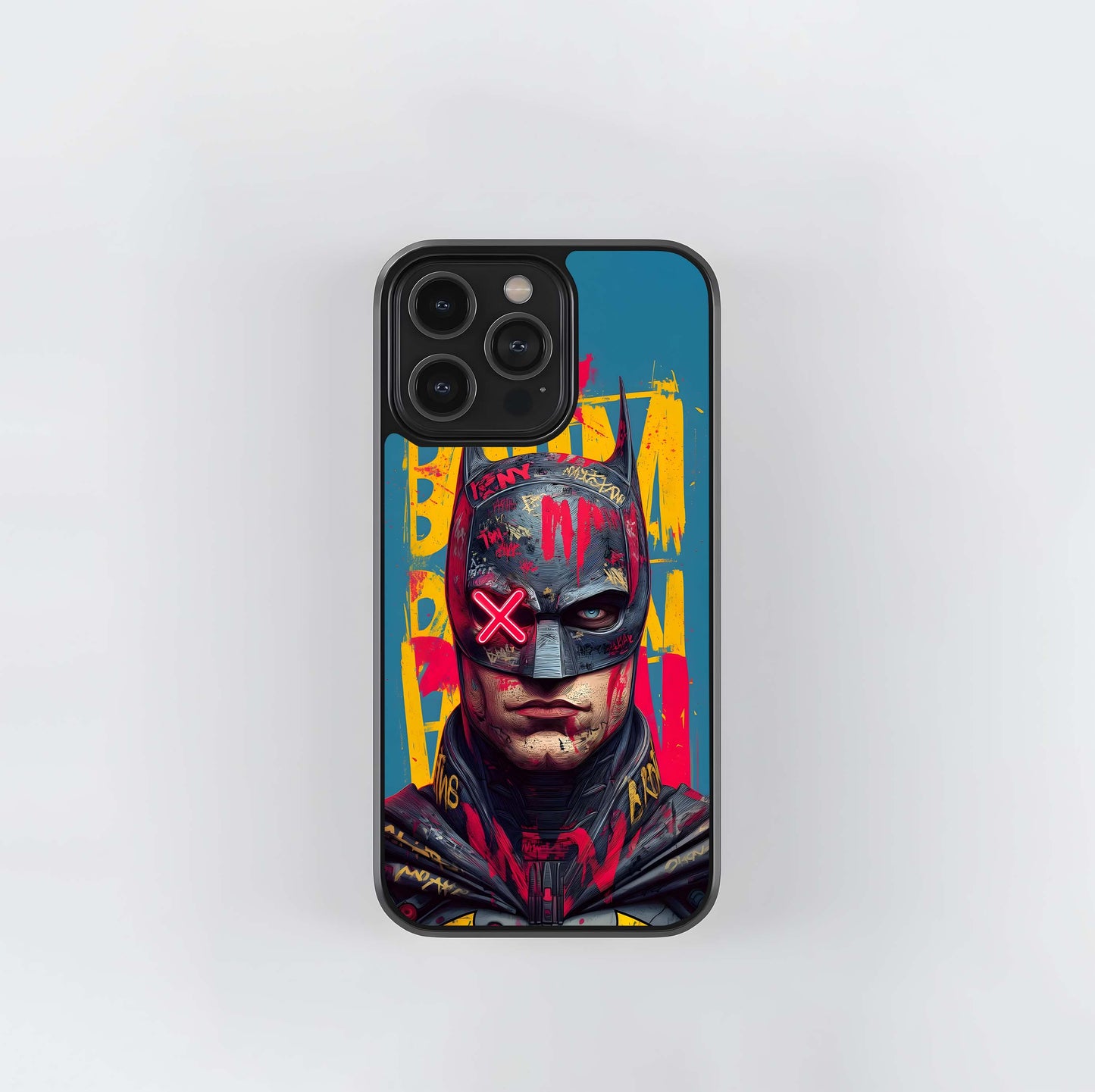 Graffiti Punk Batman Glass Case