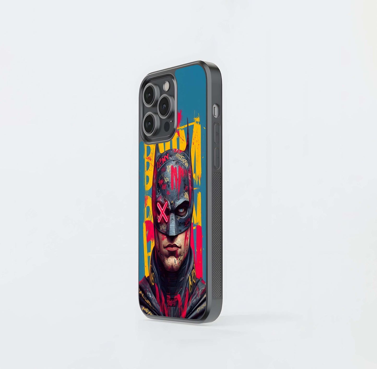 Graffiti Punk Batman Glass Case