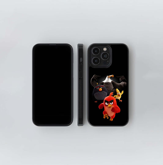 Angry Birds Movie Characters Glass Case
