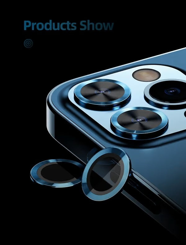 iPhone 12 & 11 Series Camera Protection 3D Metal Ring Enhance camera protection for your phone