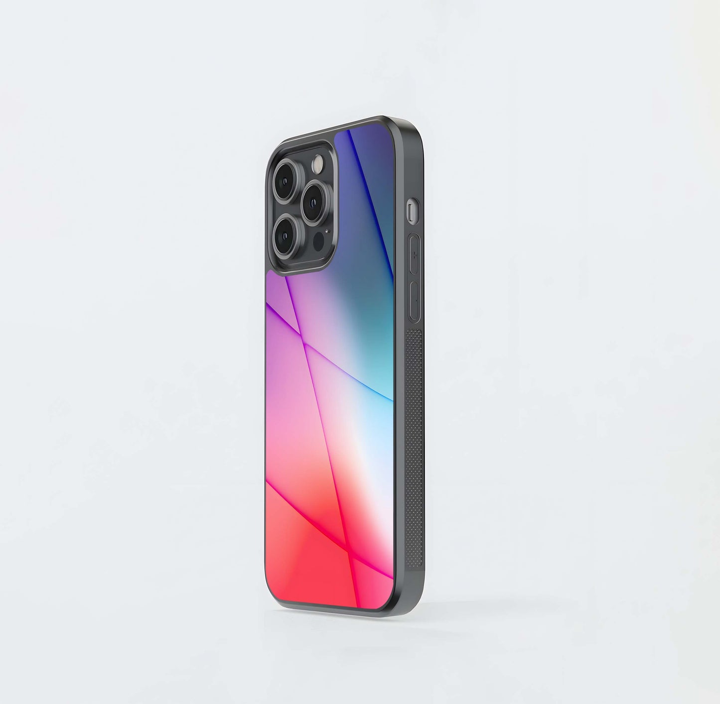 Chromatic Geometry Glass Case