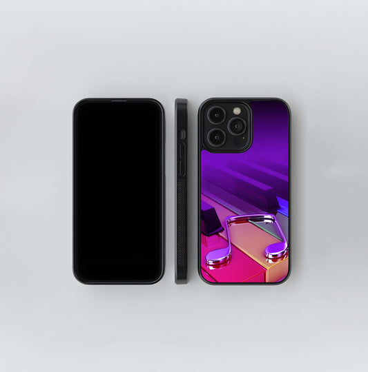 Chromatic Piano Rhythm Glass Case