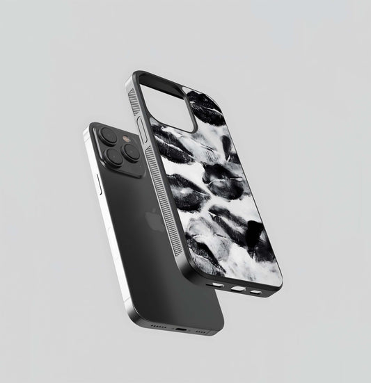 Midnight Kiss Marks Glass Case