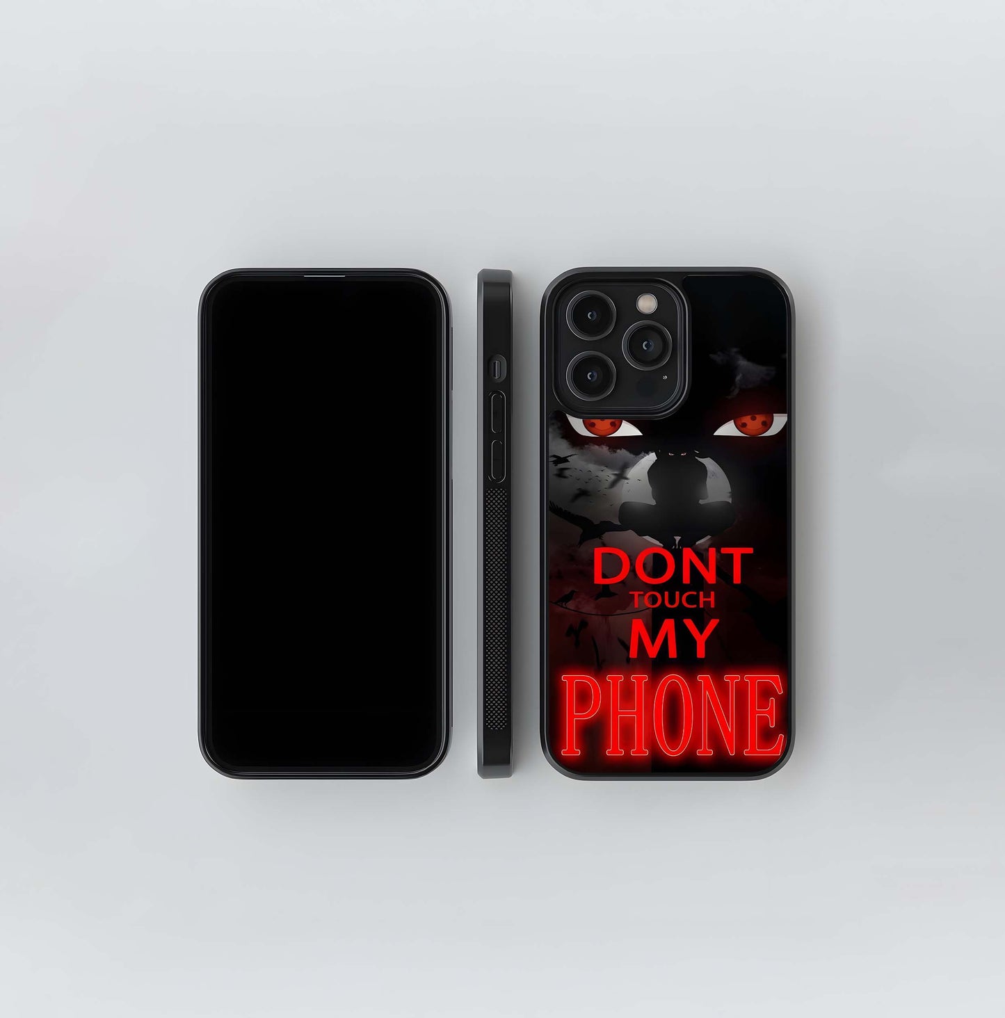 Don't Touch My Phone Glass Case