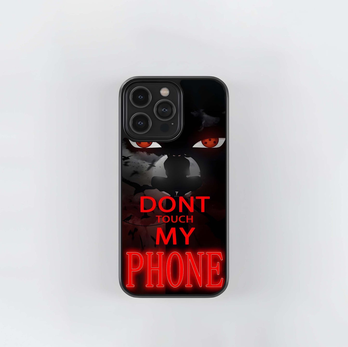 Don't Touch My Phone Glass Case
