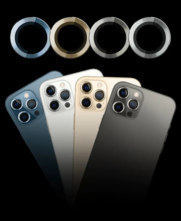 iPhone 12 & 11 Series Camera Protection 3D Metal Ring Enhance camera protection for your phone