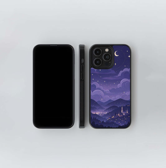Minimal Night View Glass Case