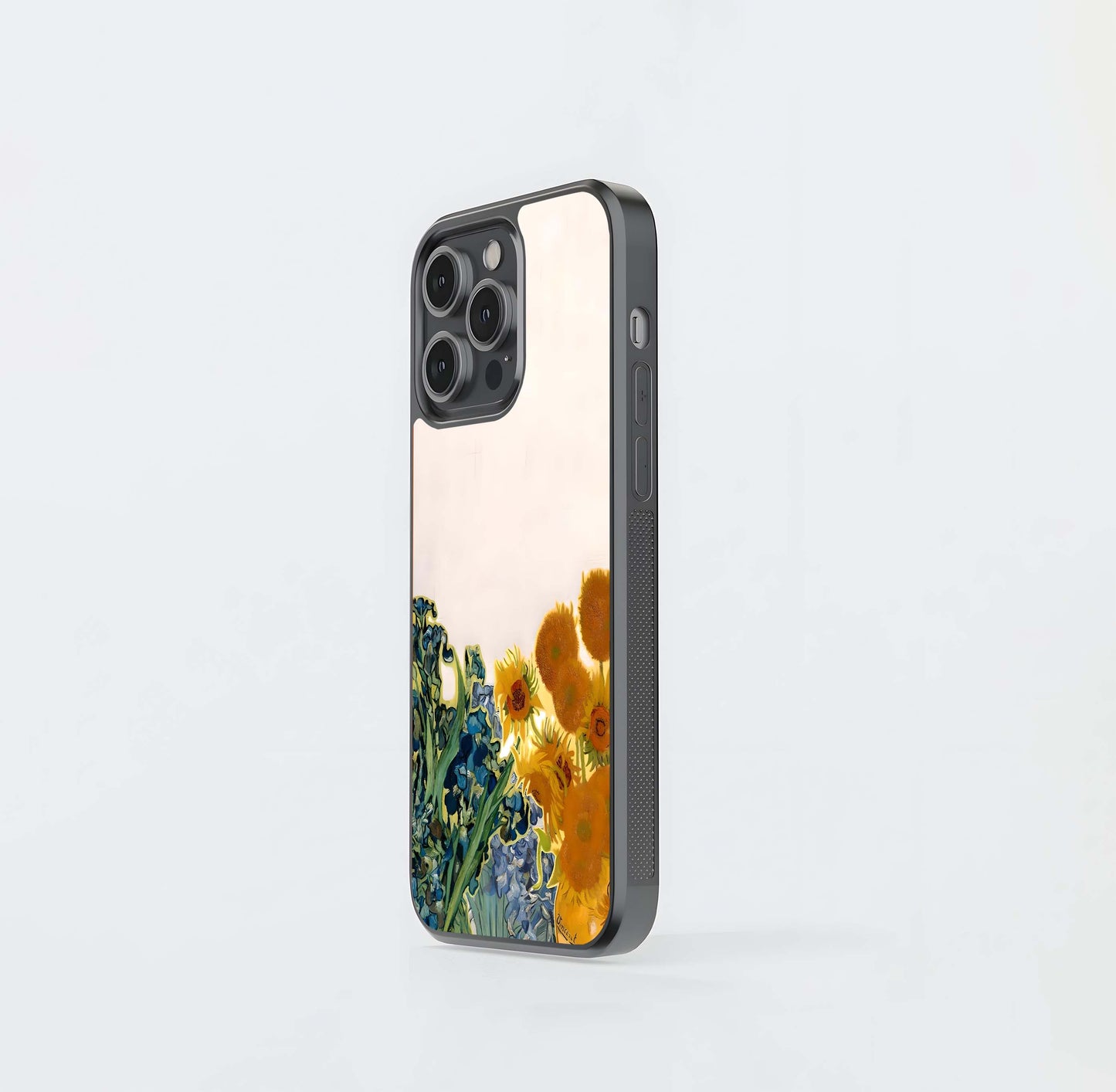 Artistic Petal Mood Glass Case