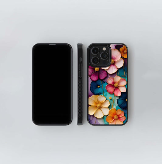 Artlyn Grace Flower Pattern Glass Case