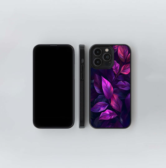 lectric Amethyst Foliage Glass Case