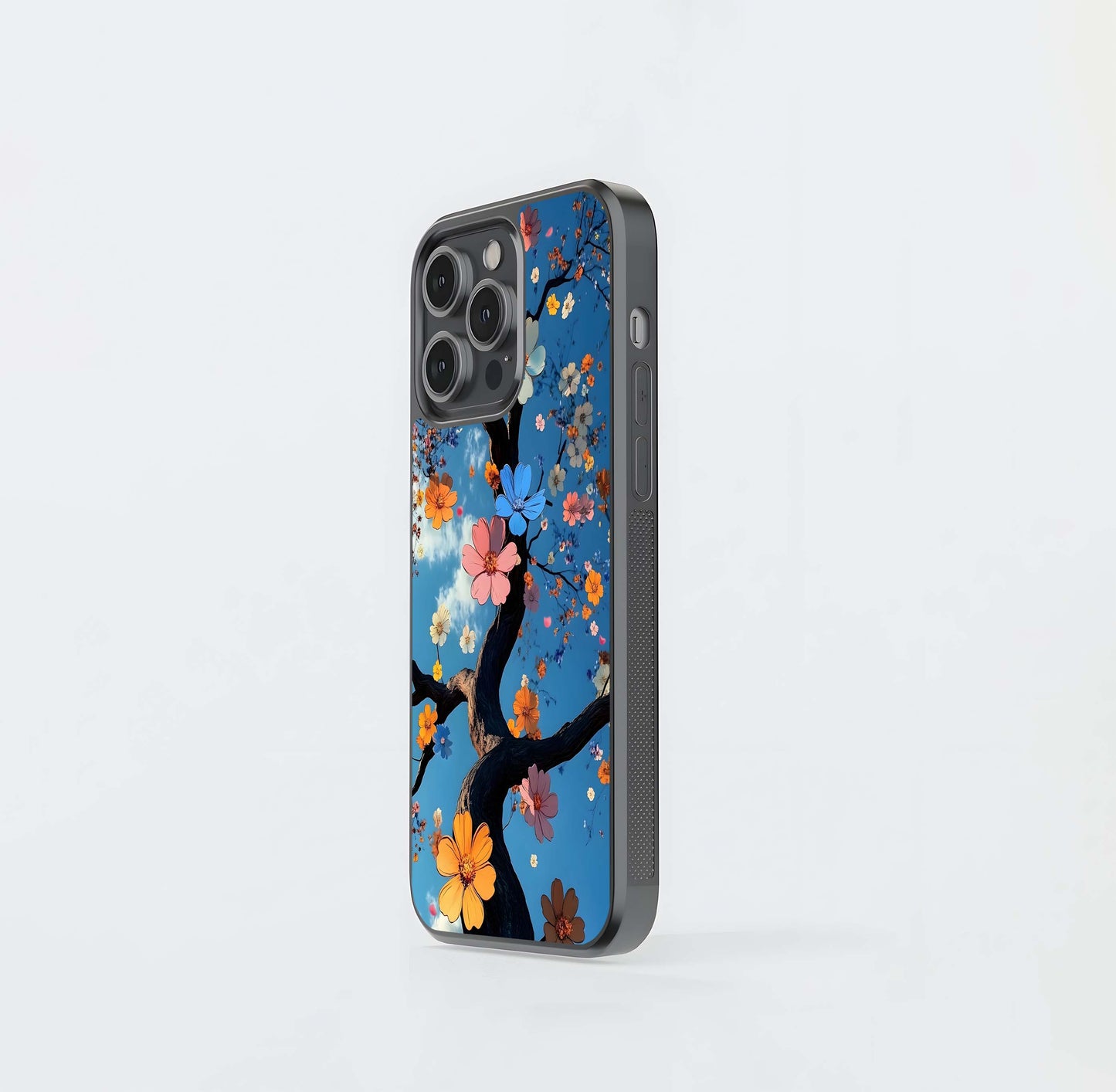 Blossom Dream Sky Glass Case