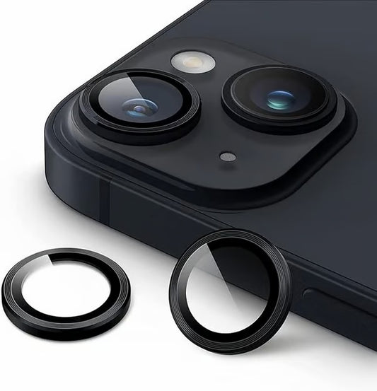 iPhone 14 | 14 Plus Series Camera Protection 3D Metal Ring Ensure your camera lenses remain scratch-free