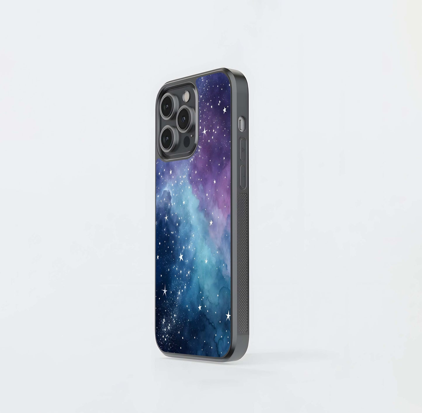 Cosmic Tide Watercolor Glass Case