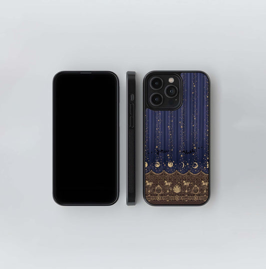 Vintage Celestial Circus Glass Case