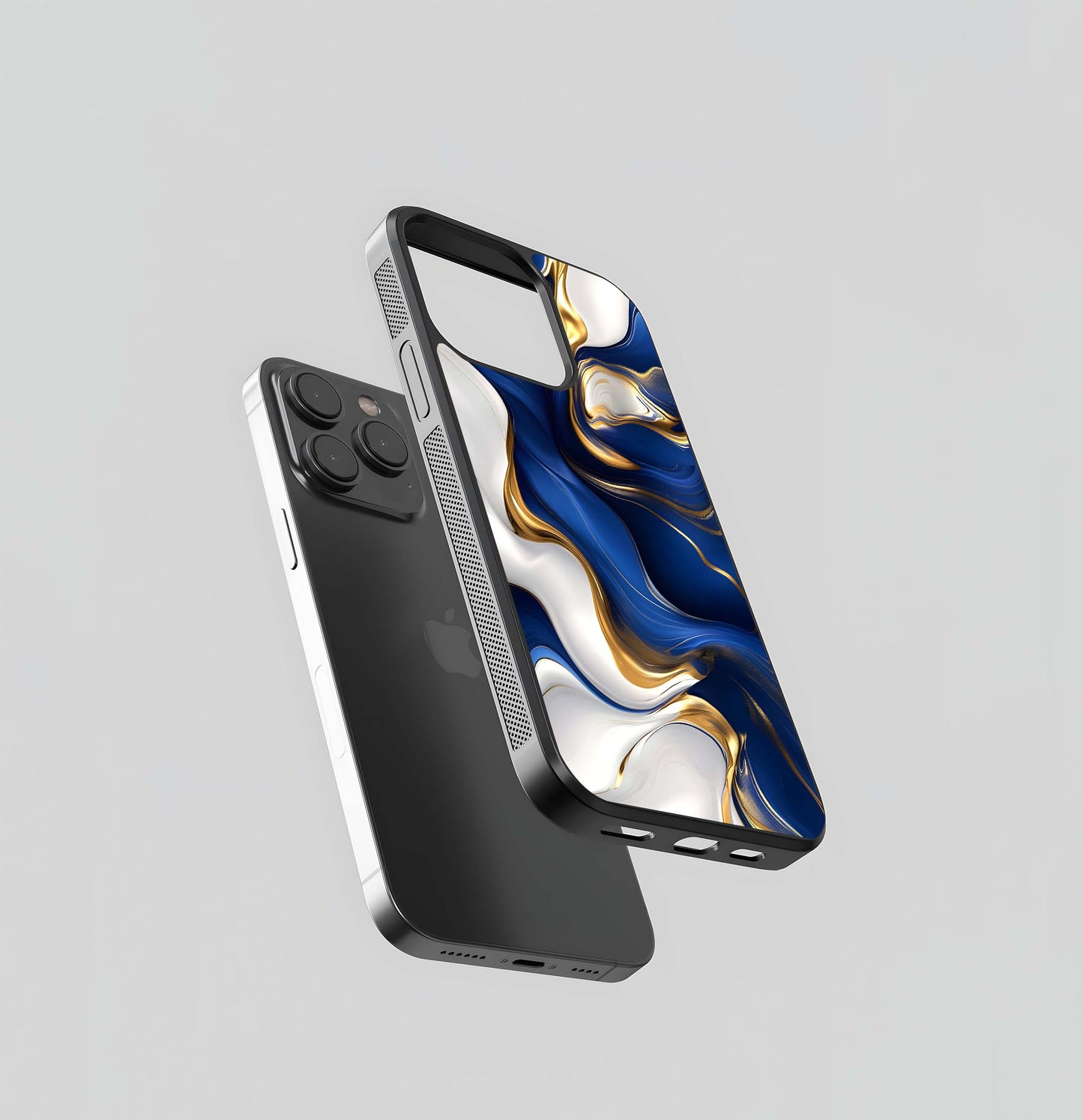 Royal Marble Flow Glass Case