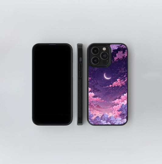 Sky Drift Clouds Glass Case