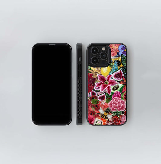 Beaded Garden Magic Glass Case