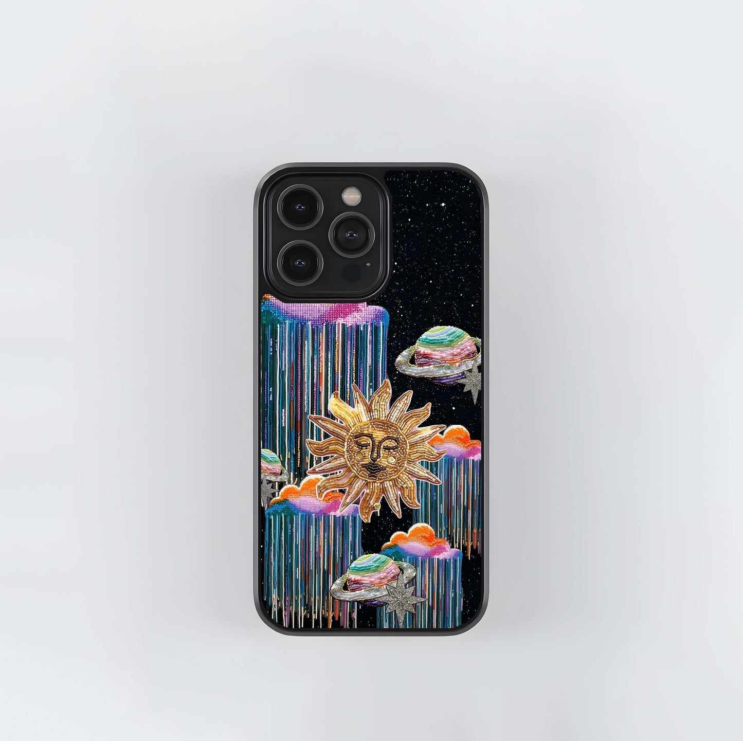 Celestial Drip Sky Glass Cases