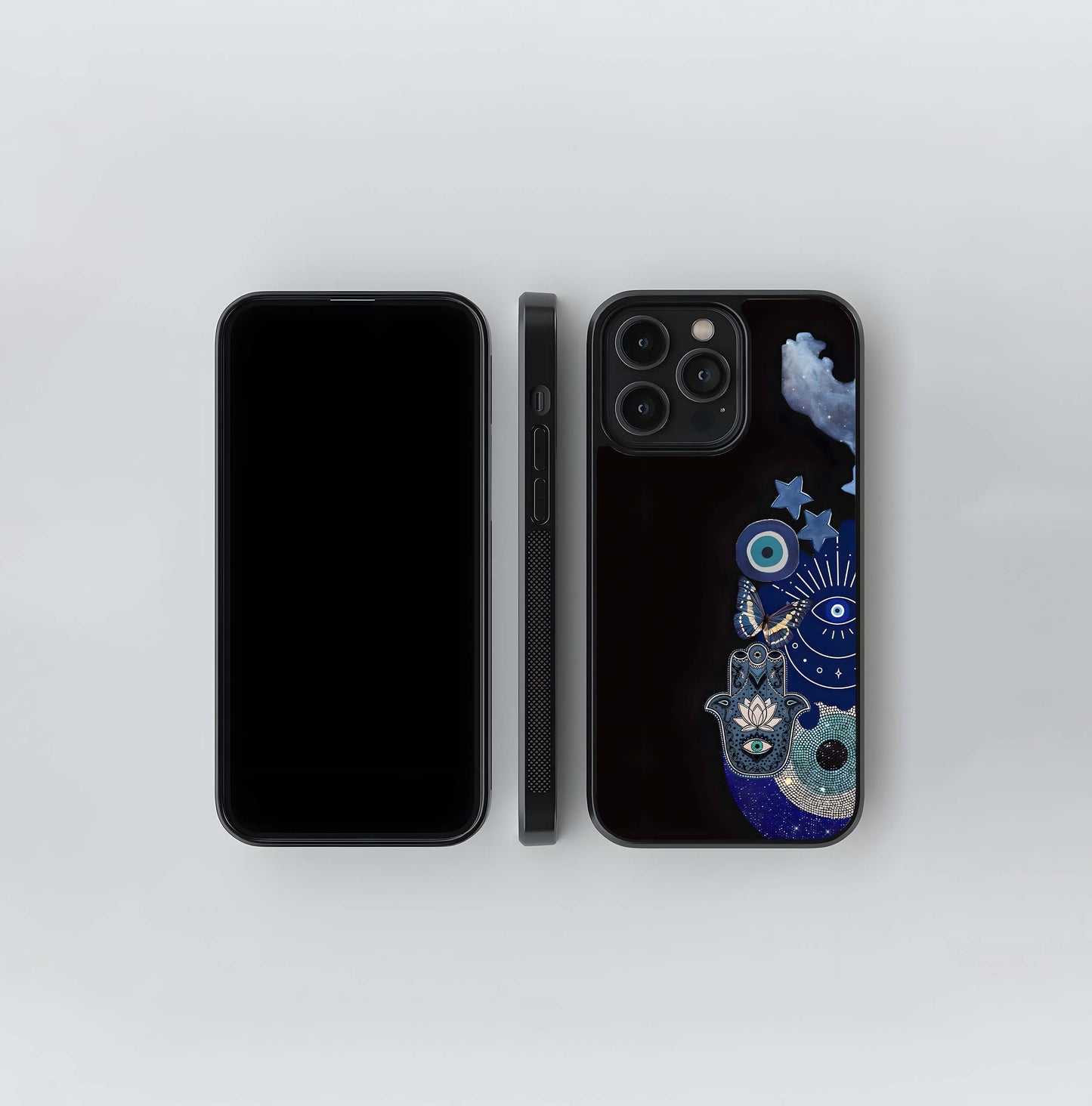 Galactic Charm Cluster Glass Case