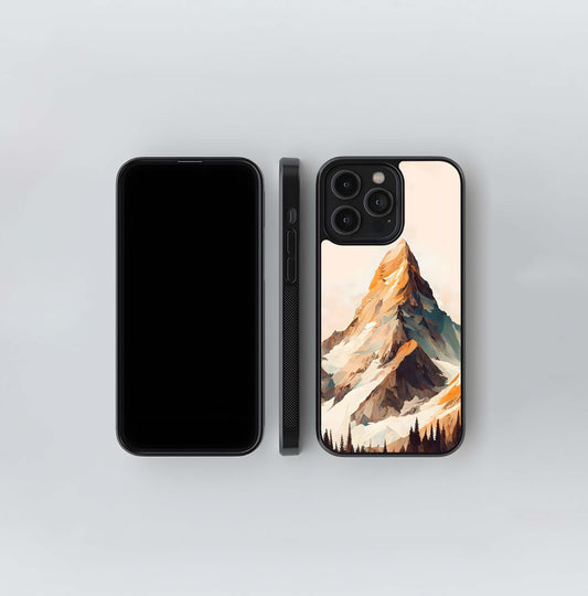 Alpine Sketch Glass Case