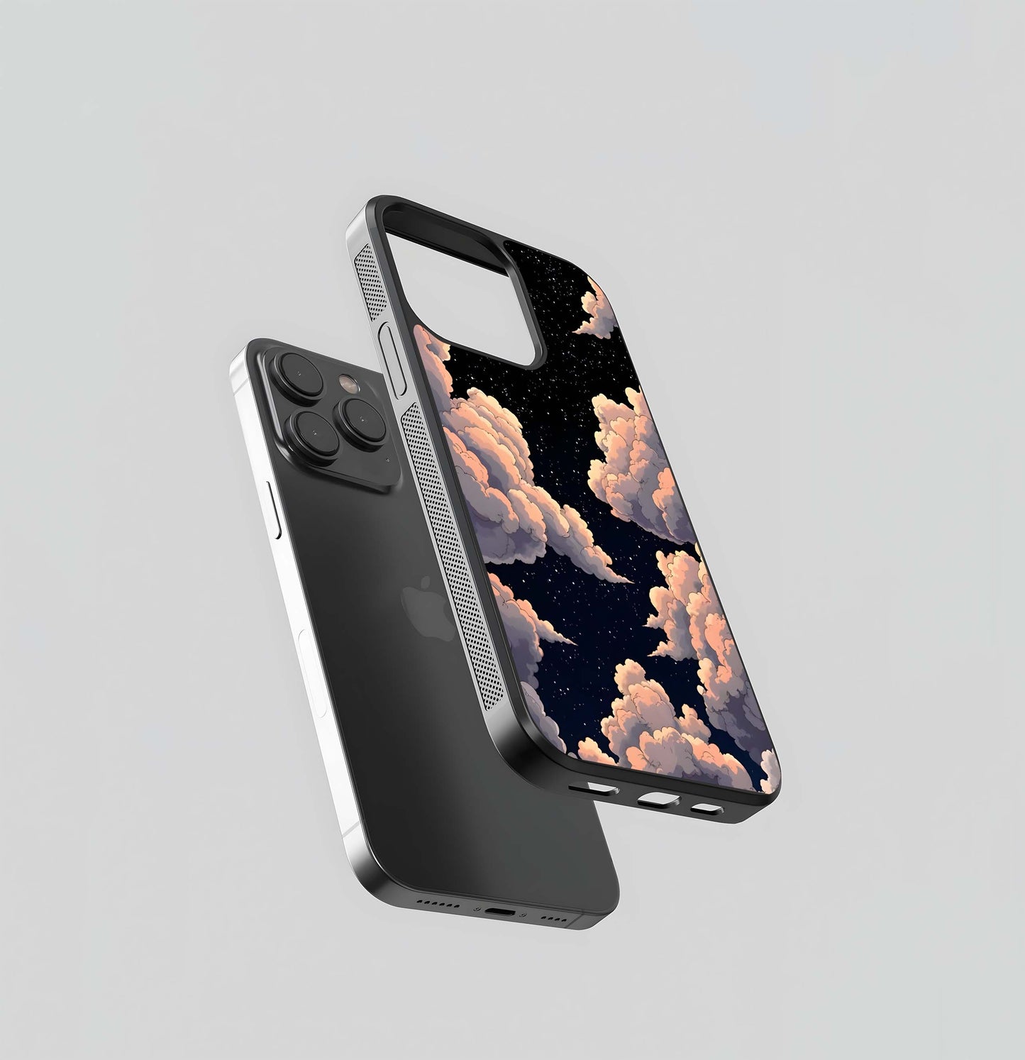 Starry Cloud Nights Glass Case