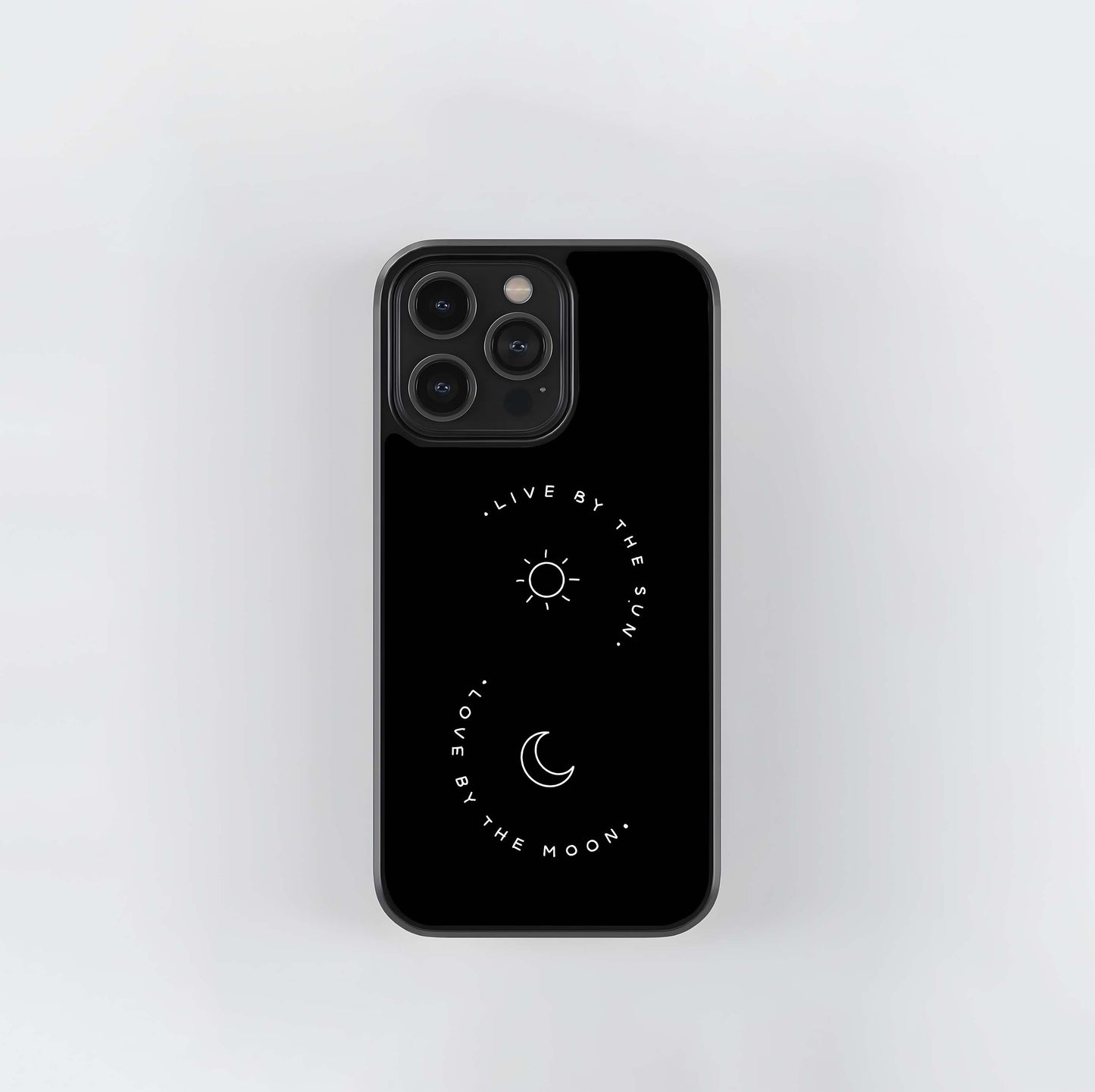 Sun Moon Balance Glass Case