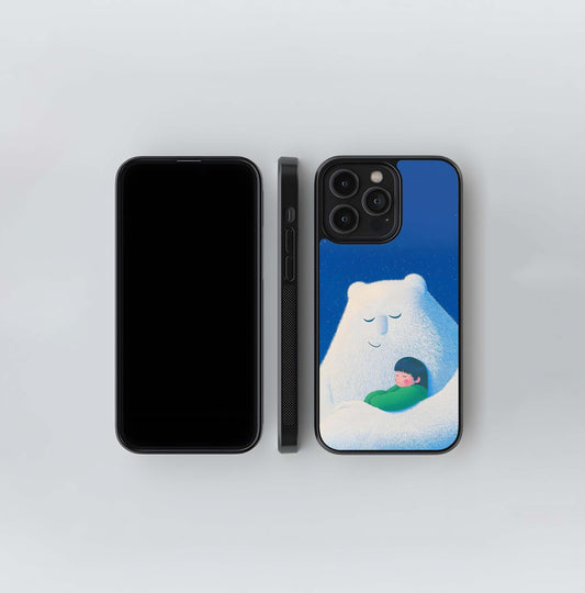 Bear Hug Sky Glass Case