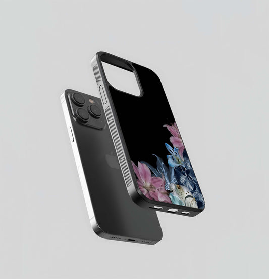Twilight Petals Glass Case