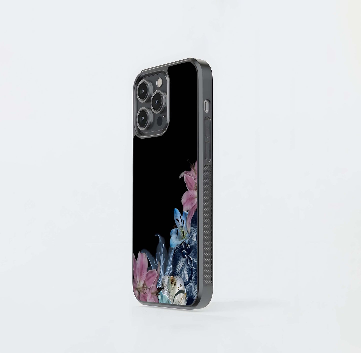 Twilight Petals Glass Case