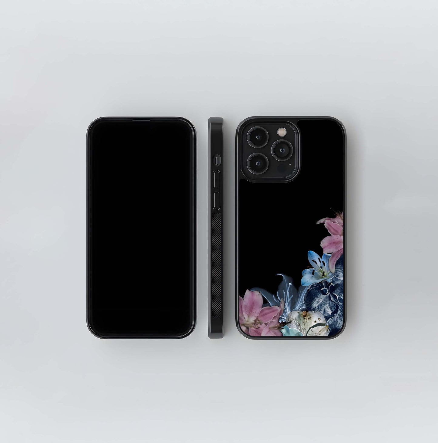 Twilight Petals Glass Case