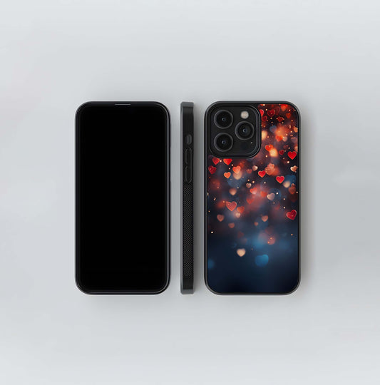 Ading Ember Hearts Glass Case